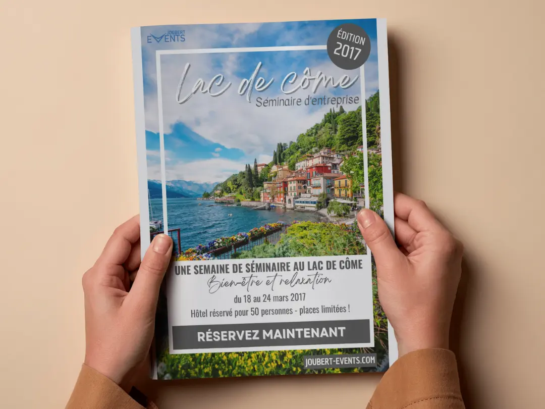 Flyer séminaire Lac de Côme