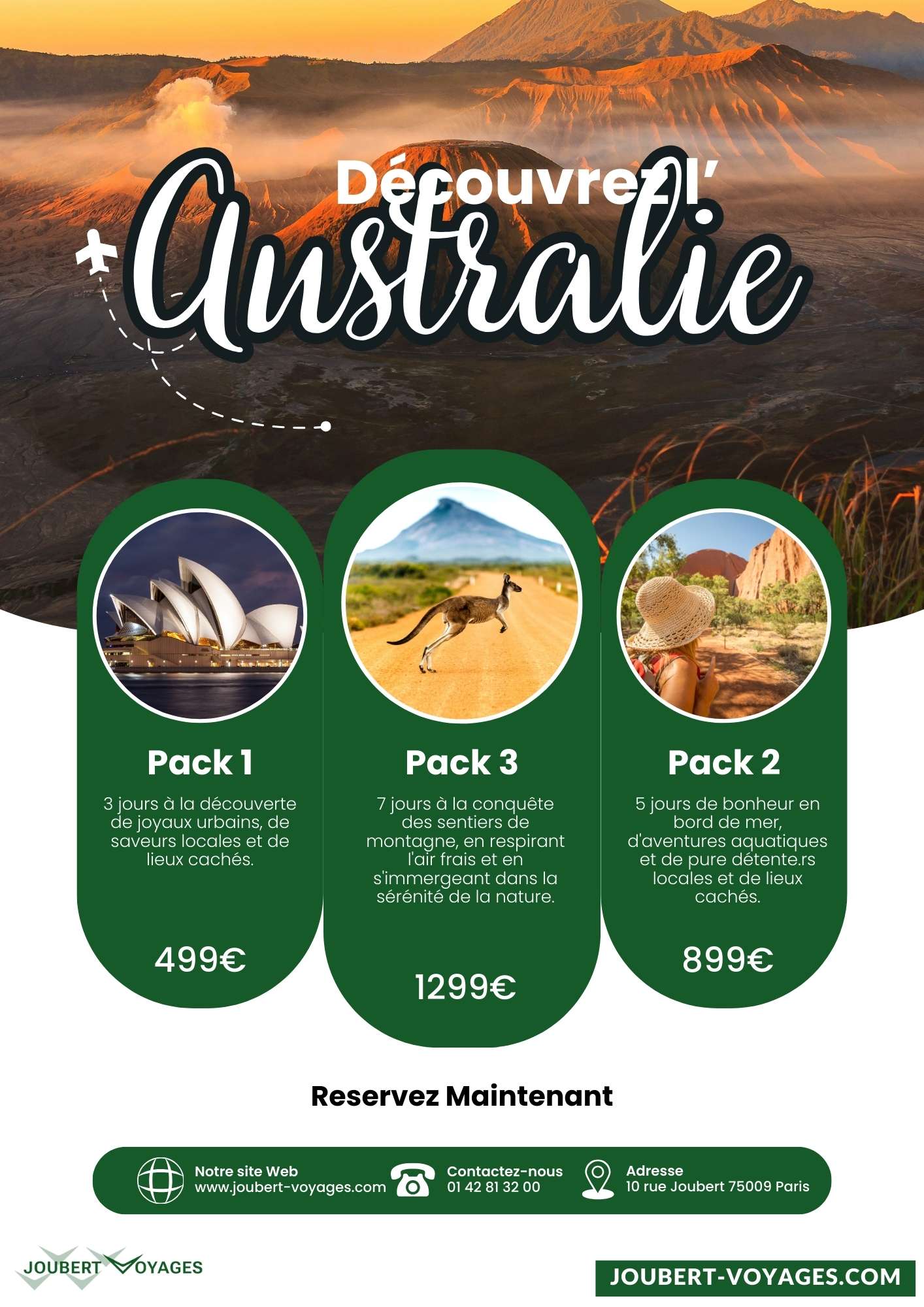 Flyer A5 — Australie