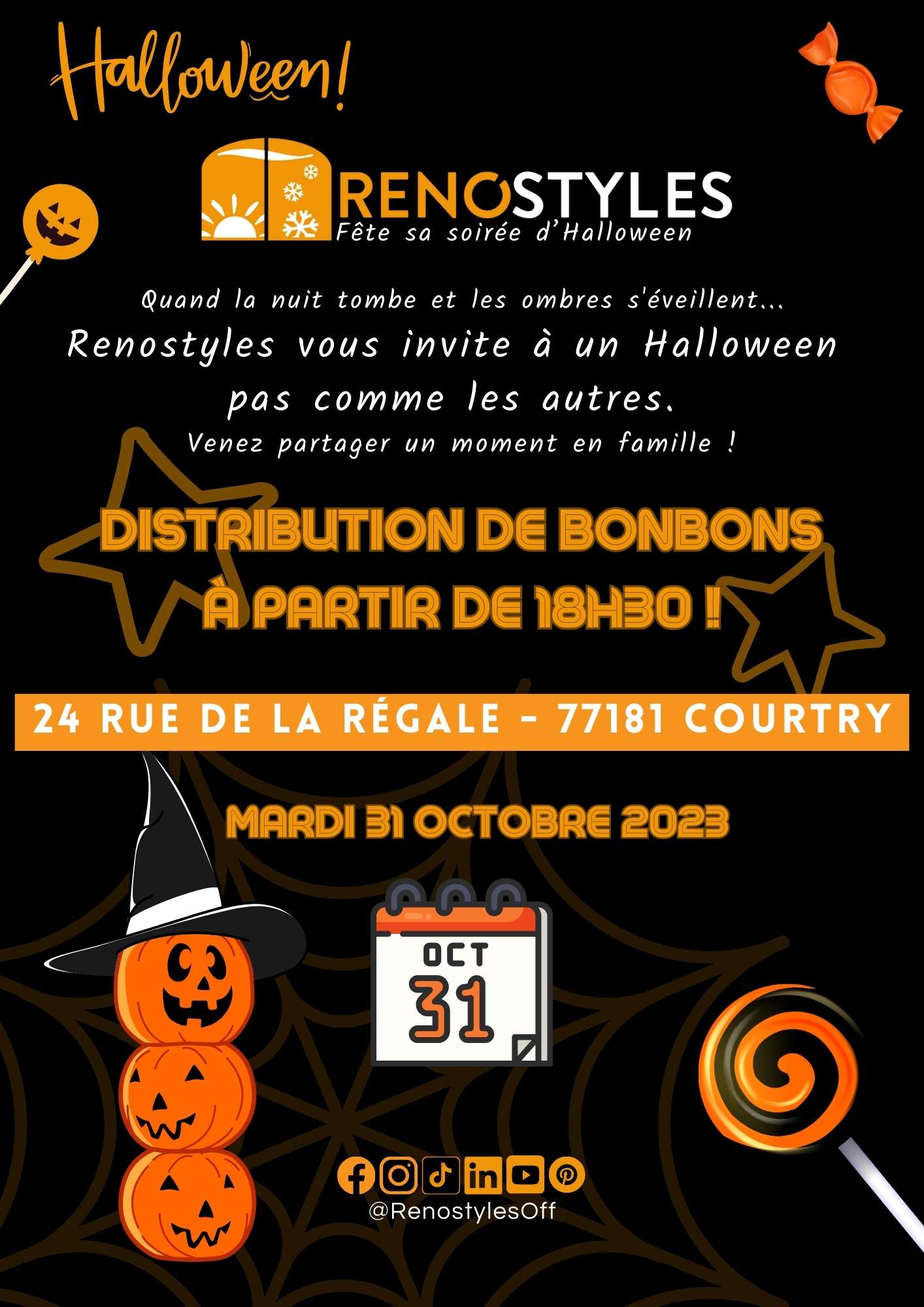 Affiche A4 — Halloween